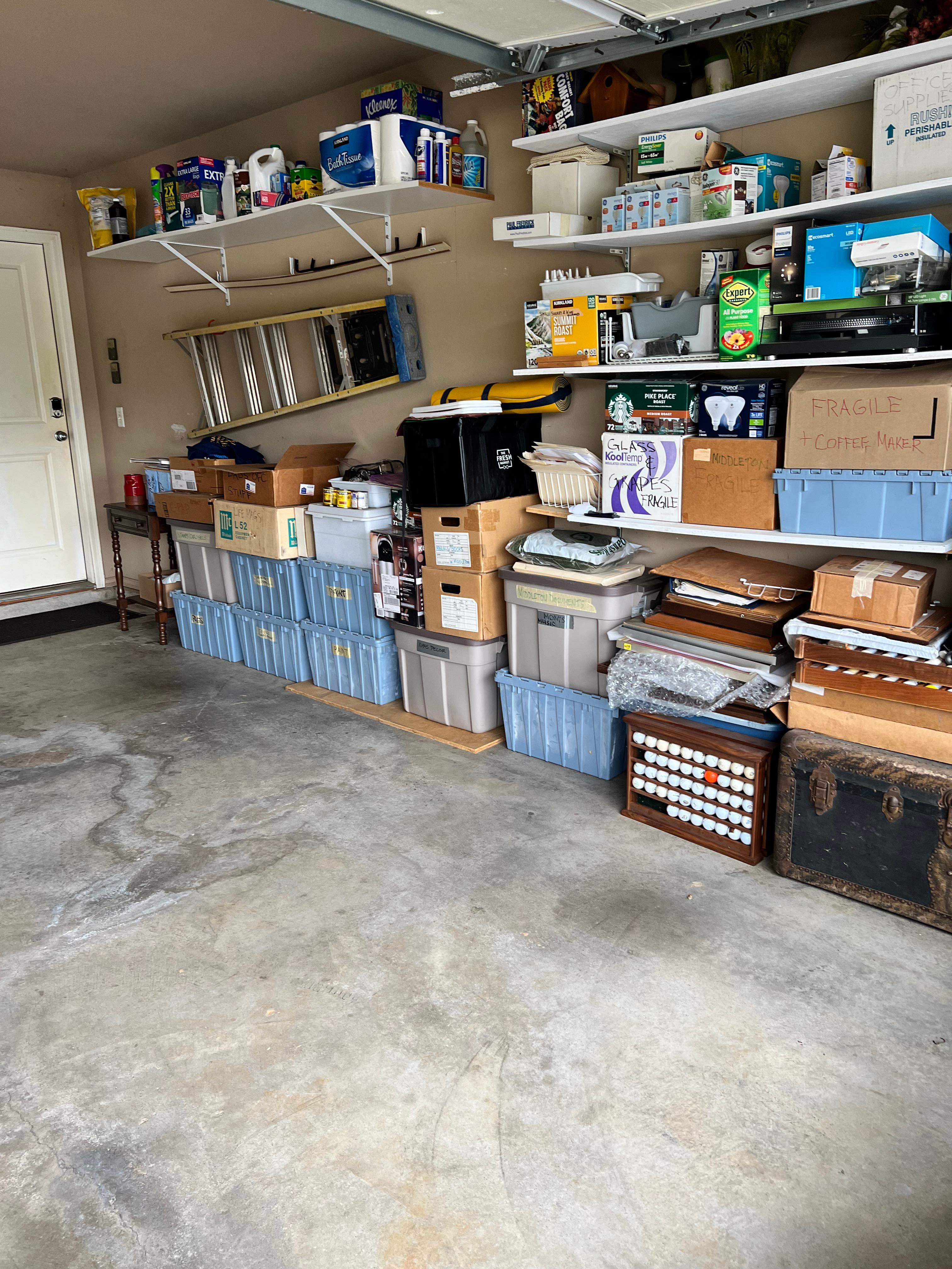 Before: Garage Cleanout - Complete Transformation
